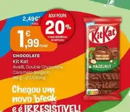 Intermarché Kit kat - chocolate promoção