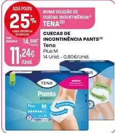 Intermarché Tena - cuecas de incontinencia pants promoção