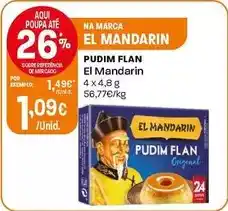 Intermarché El mandarin - pudim flan promoção