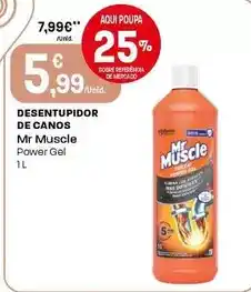 Intermarché Mr. musculo - desentupidor de canos promoção