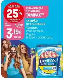 Intermarché Tampax - tampao c/ aplicador promoção