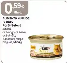 Intermarché Porsi select - alimento humido p/ gato promoção
