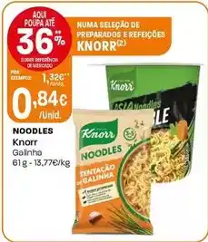 Intermarché Knorr - noodles promoção