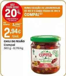 Intermarché Compal - chili de feijão promoção