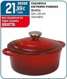 Intermarché Caçarola em ferro fundido promoção