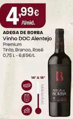 Intermarché Adega de borba - vinho doc alentejo promoção