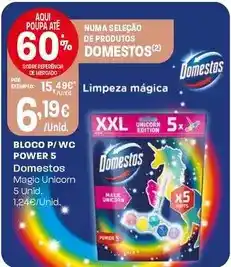 Intermarché Domestos - bloco p/wc promoção