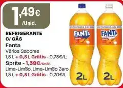 Intermarché Fanta - refrigerante c/gas promoção