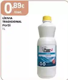 Intermarché Porsi - lixivia tradicional promoção