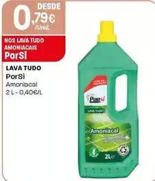 Intermarché Porsi - lava tudo promoção
