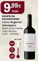 Intermarché Monte da ravasqueira - vinho regional alentejano promoção
