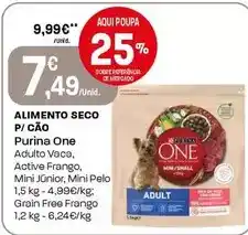 Intermarché Purinaone - alimento seco p/cao promoção