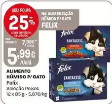 Intermarché Felix - alimento humido p/gato promoção
