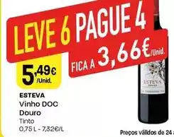 Intermarché Esteva - vinho doc douro promoção