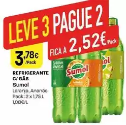 Intermarché Sumol - refrigerante c/ gás promoção