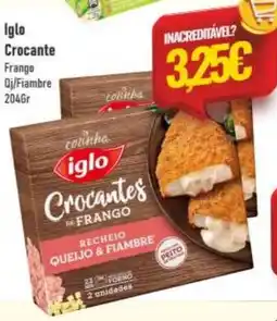 Belita Iglo Crocante promoção