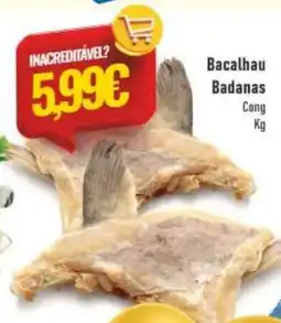 Belita Bacalhau Badanas Cong promoção