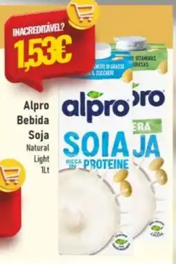 Belita Alpro Bebida Soja promoção