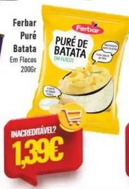Belita Ferbar Puré Batata promoção