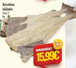 Belita Bacalhau Islândia promoção