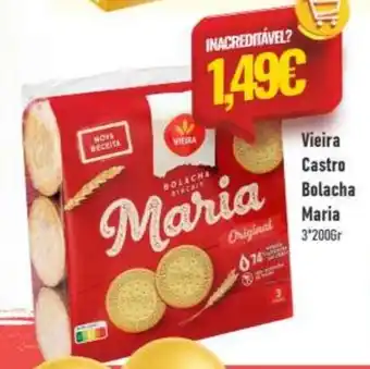 Belita Vieira Castro Bolacha Maria promoção