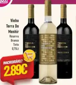 Belita Vinho Terra Do Menhir promoção