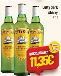 Belita Cutty Sark Whisky promoção