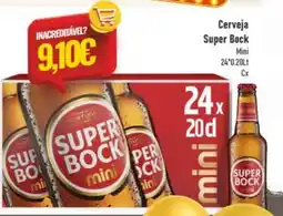 Belita Cerveja Super Bock promoção