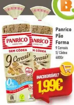 Belita Panrico Pão Forma promoção