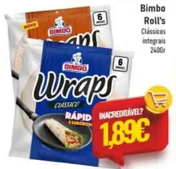 Belita Bimbo Roll's promoção