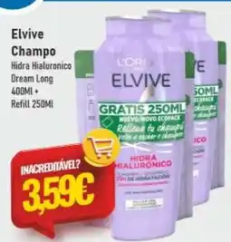 Belita Elvive Champo promoção