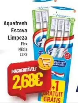 Belita Aquafresh Escova Limpeza Flex promoção