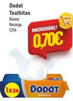 Belita Dodot Toalhitas promoção