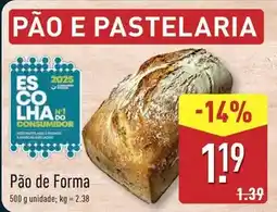 ALDI €co+ - pão de forma promoção