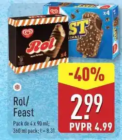 ALDI Rol/ feast promoção