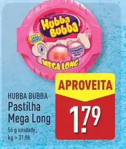 ALDI Pastilha mega long promoção