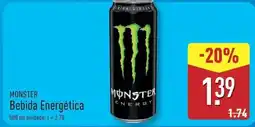ALDI Monster - bebida energética promoção