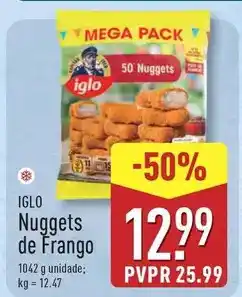 ALDI Iglo - nuggets de frango promoção