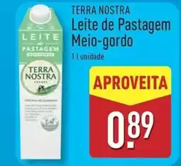 ALDI Terra nostra - leite de pastagem meio-gordo promoção