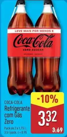 ALDI Coca cola - refrigerante com gas promoção