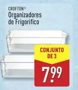 ALDI Organizadores de frigorifico promoção