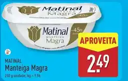 ALDI Matinal - manteiga magra promoção