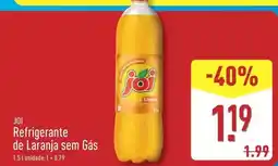 ALDI Joi - refrigerante de laranja sem gas promoção