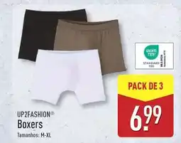 ALDI Up2fashion - boxers promoção