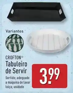 ALDI A+ - tabuleiro de servir promoção