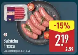 ALDI Izidoro - salsicha fresca promoção