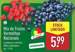 ALDI Mix - de frutos vermelhos nacionais promoção