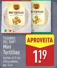 ALDI Mini - tortilhas promoção