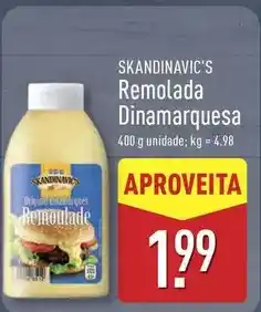 ALDI Smolda remolade promoção