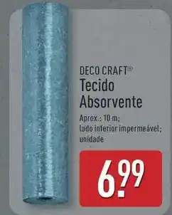 ALDI Tecido absorvente promoção